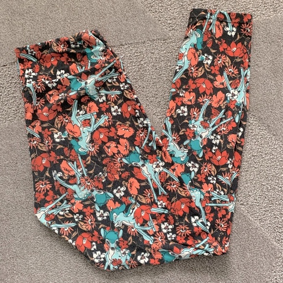 LuLaRoe Pants - LuLaRoe Leggings-The Disney Collection-Bambi